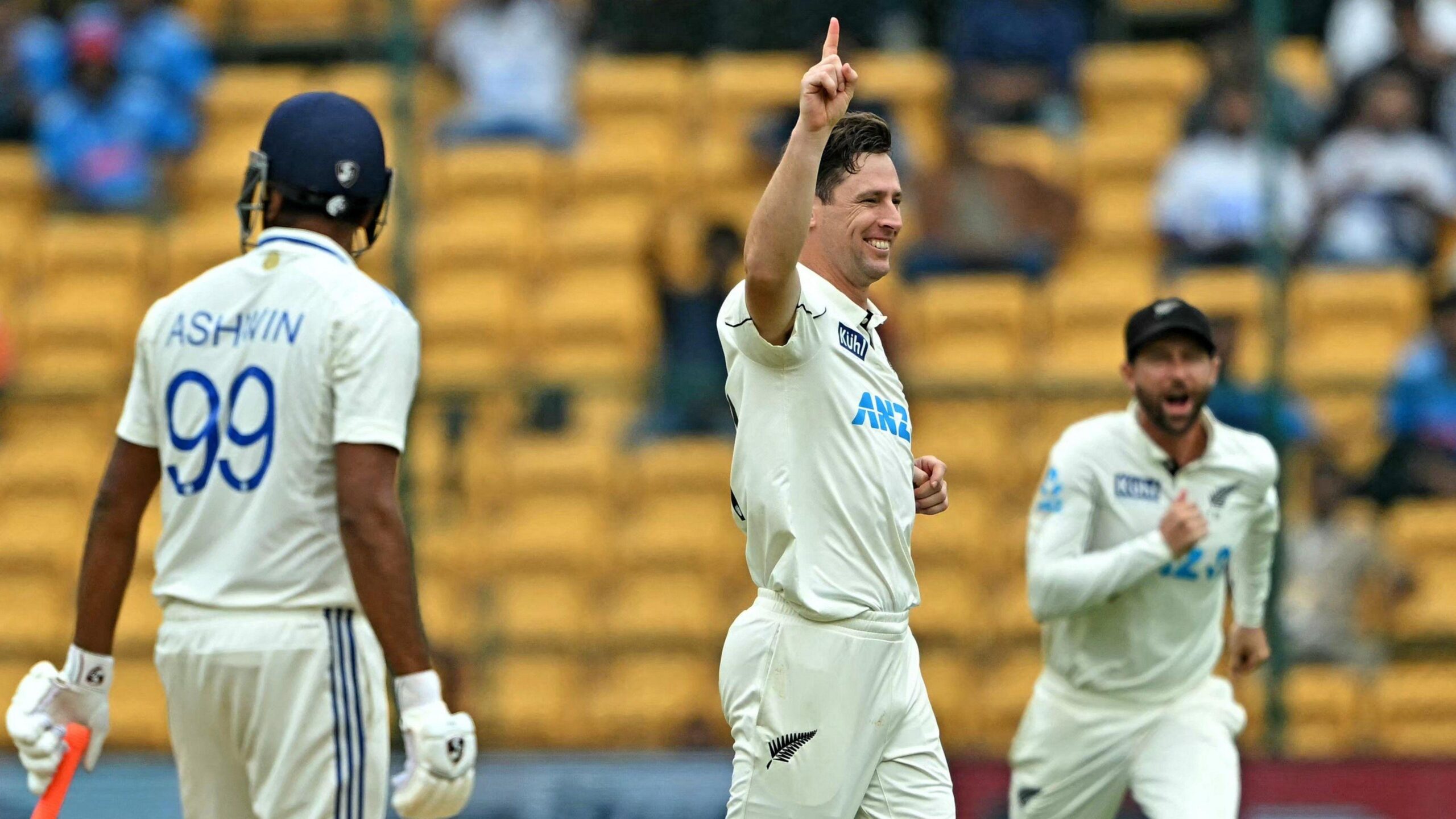 INDIA vs NEW ZEALAND 1st Test Highlights: New Zealand Defeat India by 8 Wickets, Secure 1-0 Lead in Bengaluru