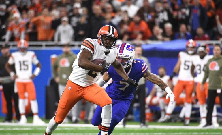 Amari Cooper Traded to Bills in Major Midseason Move from Browns